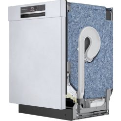 Alternative view of Bosch – 800 Series 24 Top Control Built-In Dishwasher with CrystalDry, Stainless Steel Tub, 3rd Rack, 42 dBa – Stainless steel