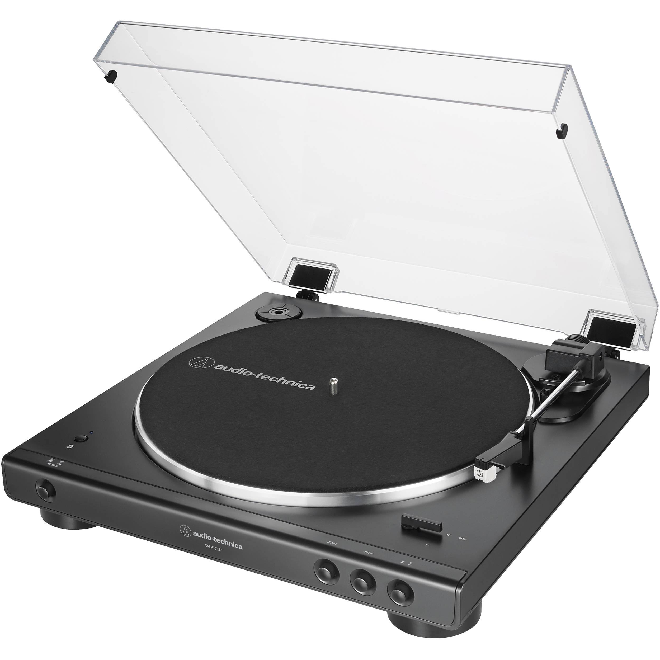 Audio-Technica AT-LP60XBT-BK Fully Automatic Belt-Drive Stereo Turntable, Black - Image 2