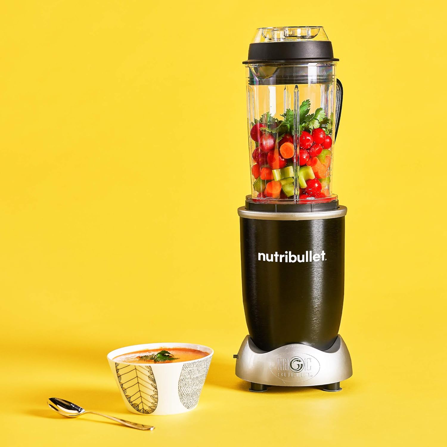 nutribullet RX Personal Blender for Shakes, Smoothies, Food Prep, and Frozen Blending, 45 Ounces, 1700 Watts, Black (N17-1001) - Image 9